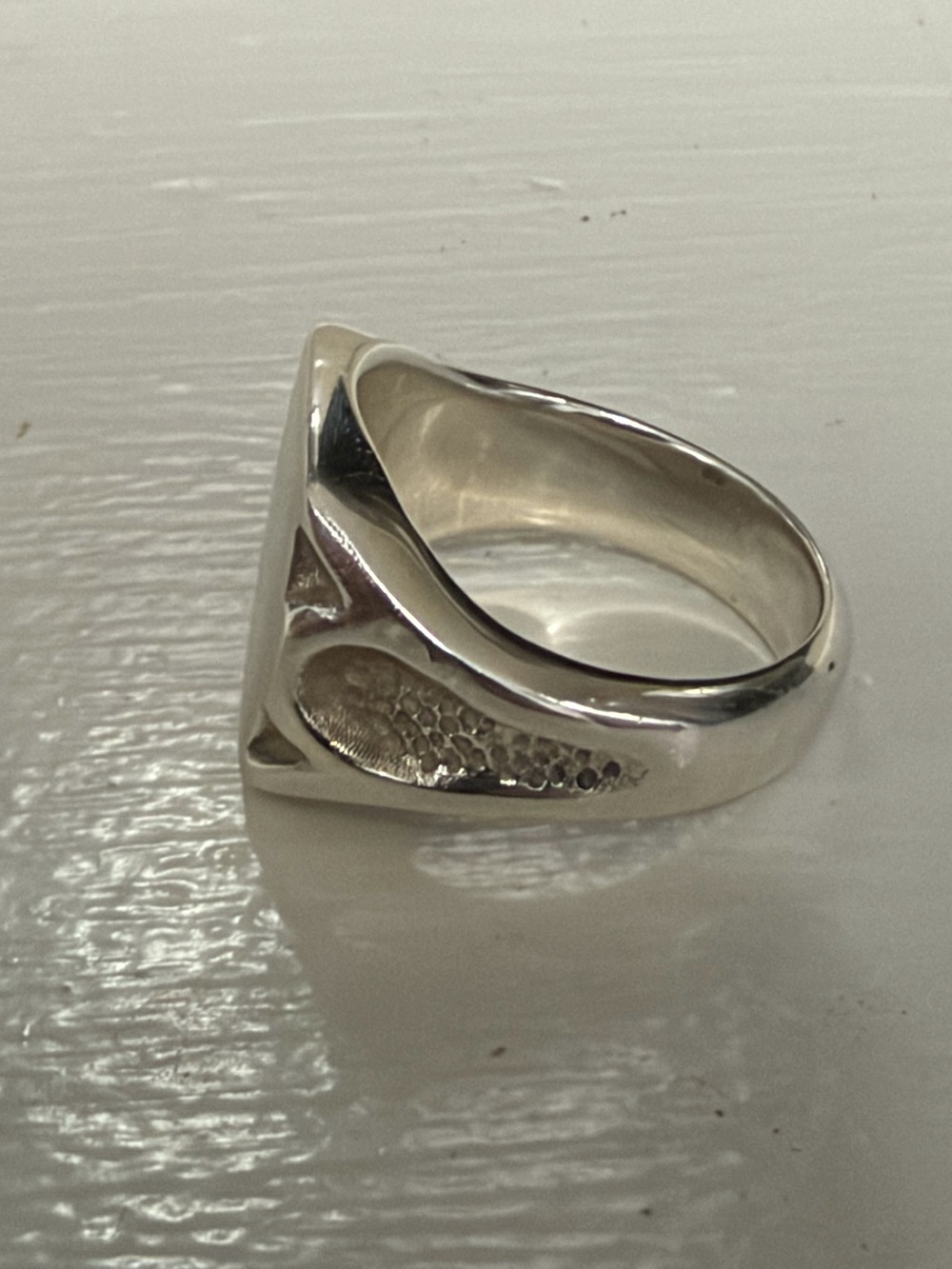 Silver Signet Ring - Picture 3 of 5